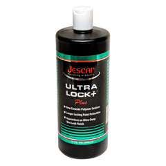 Jescar Ultra Lock+ 32oz bottle with cloth, easy protective coating application.