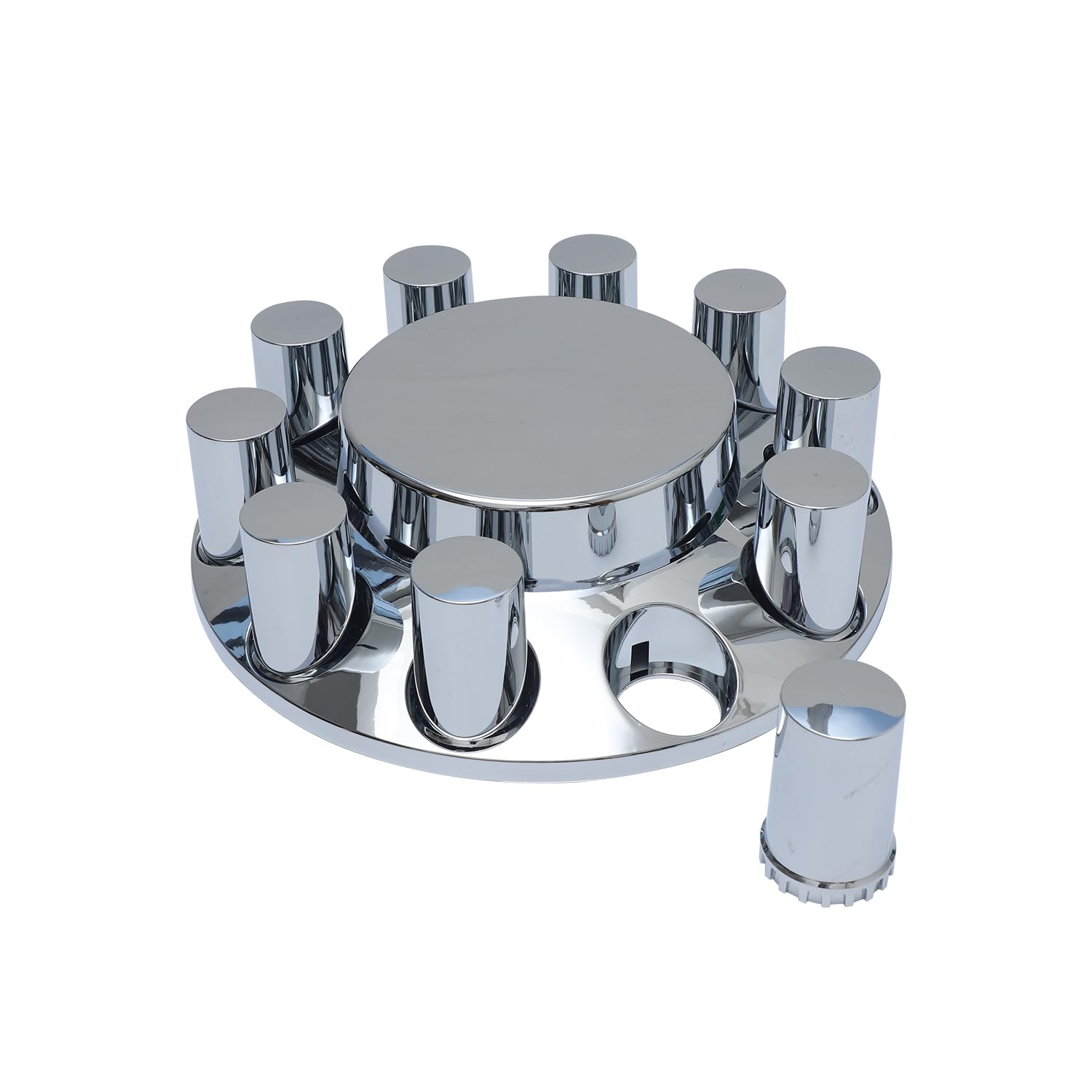 JESONN 33mm thread-on design fits many semi-truck wheels for easy upgrade.