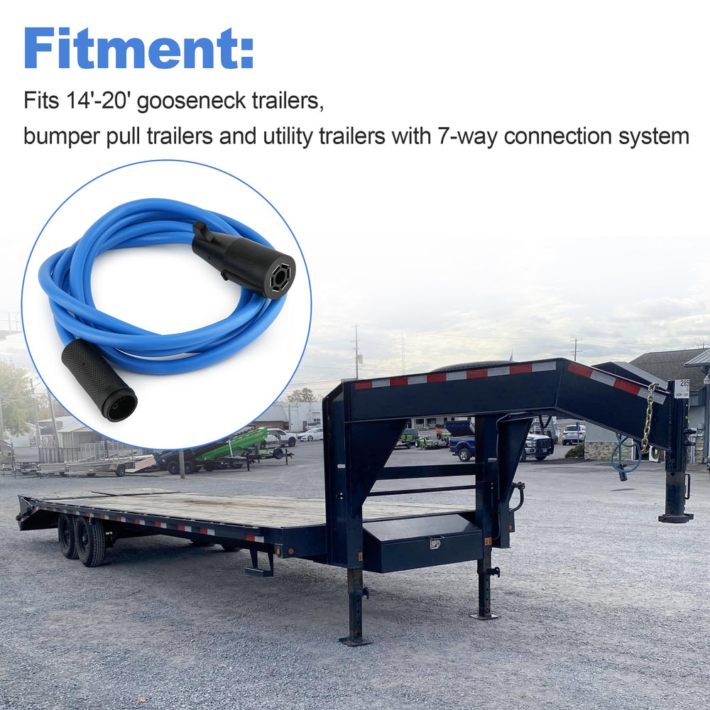 Jetuplusllc 14-20ft gooseneck trailer compatibility across multiple trailer types