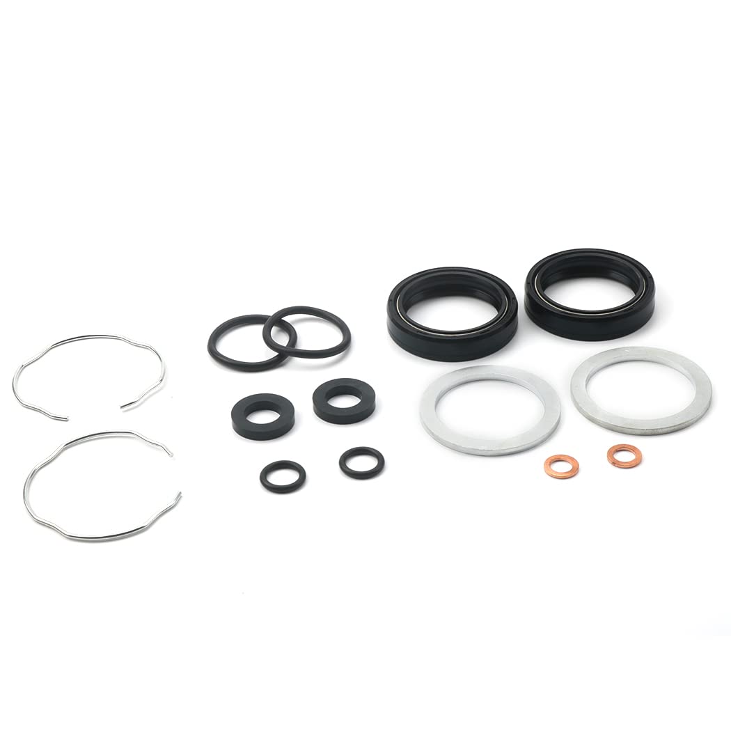 Jetuplusllc 41mm fork seal kit Road King close-up with precise fit for Harley-Davidson