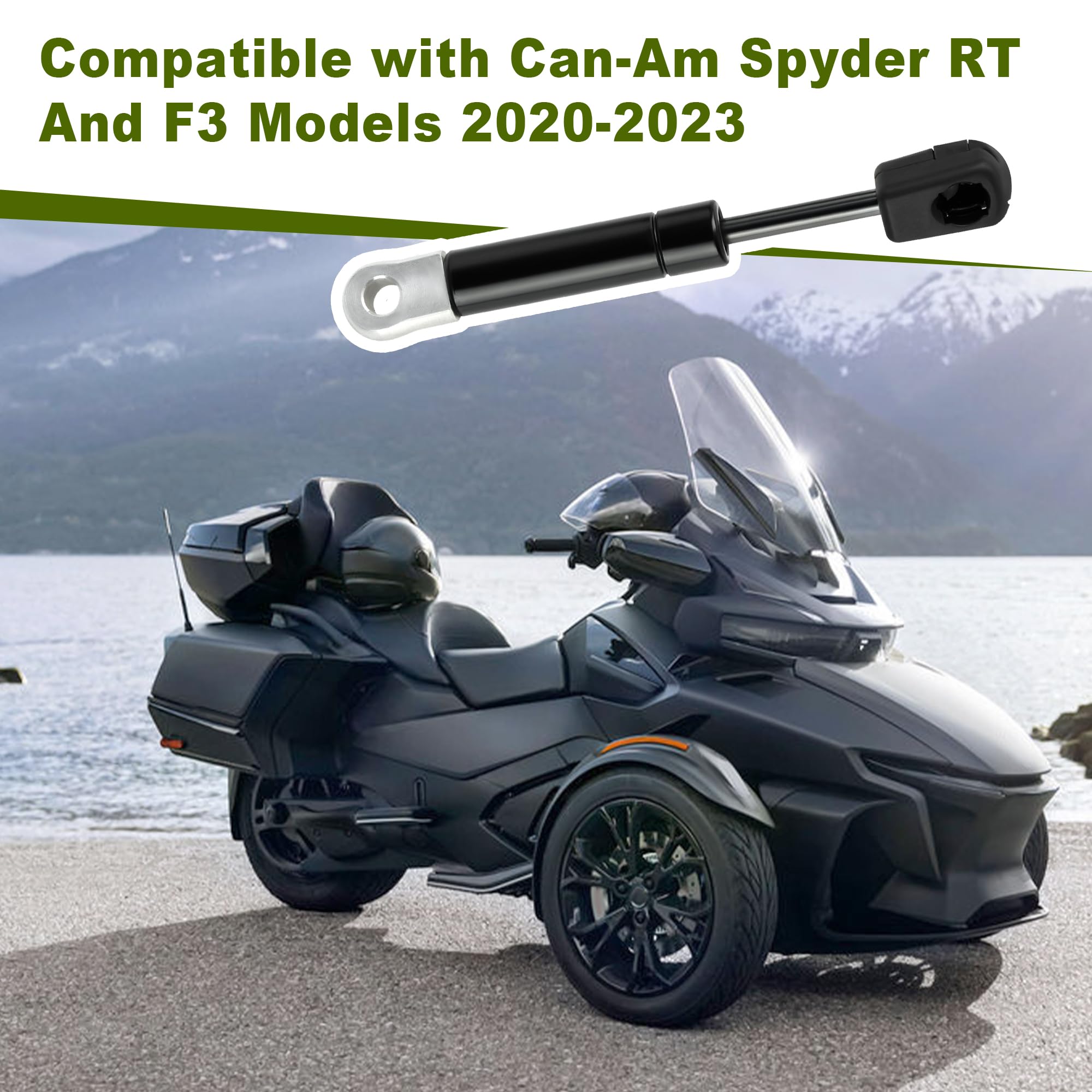 Jetuplusllc installation requires no special tools for Spyder trunk lid shock