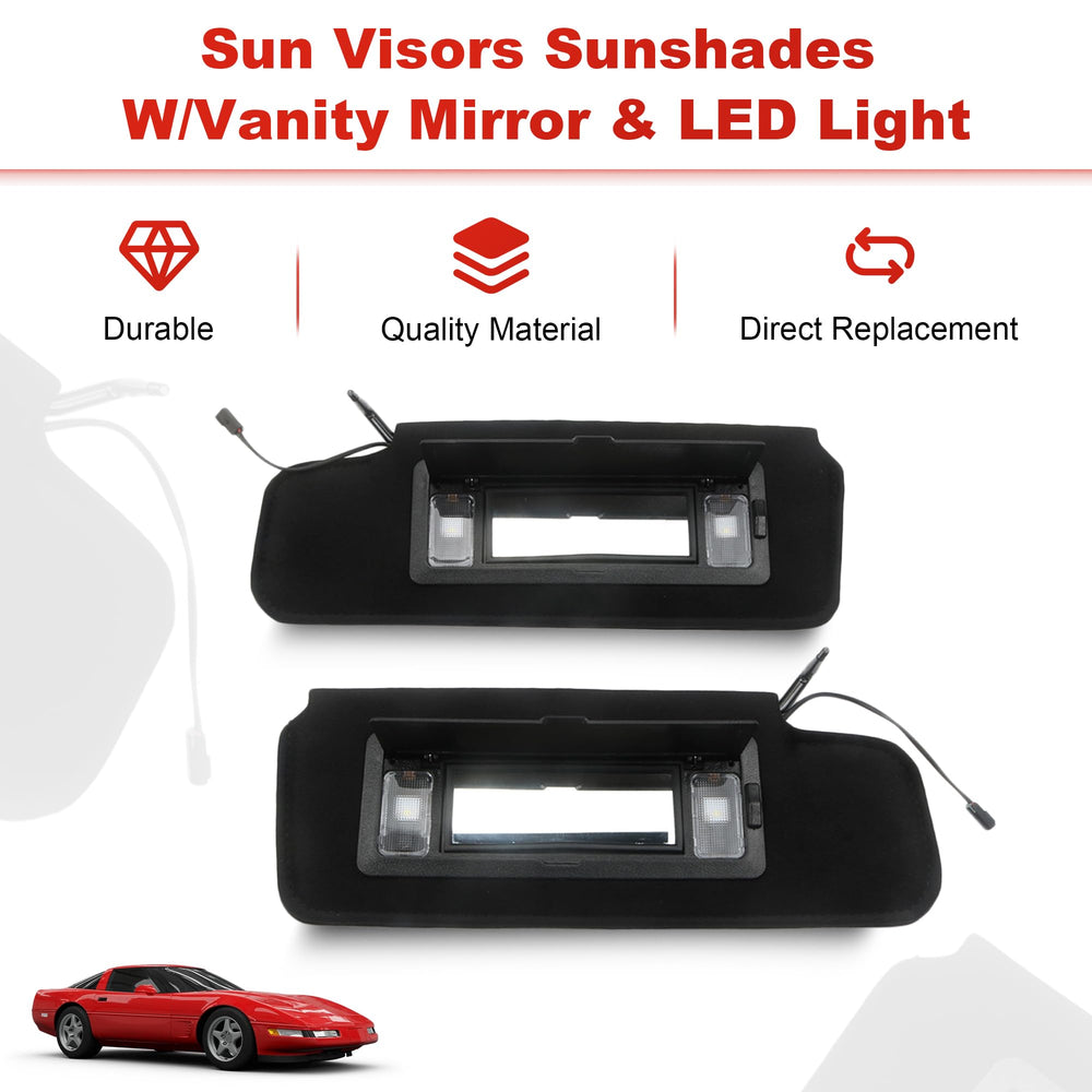 Jetuplusllc durable, high-quality visor materials for Corvette C4 interior.