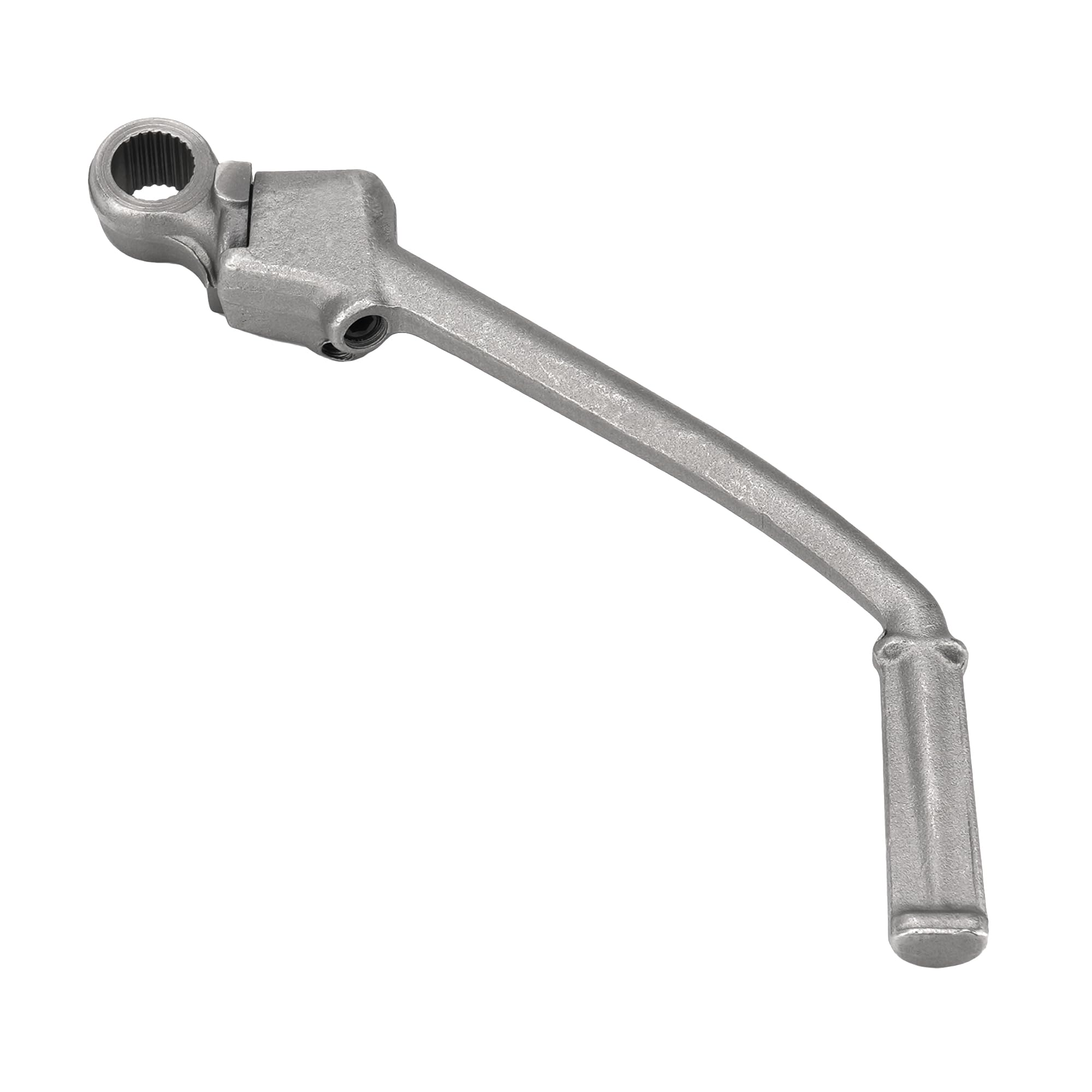 JetUplusllc kickstart lever mounted on Kawasaki KX85 for smooth operation.