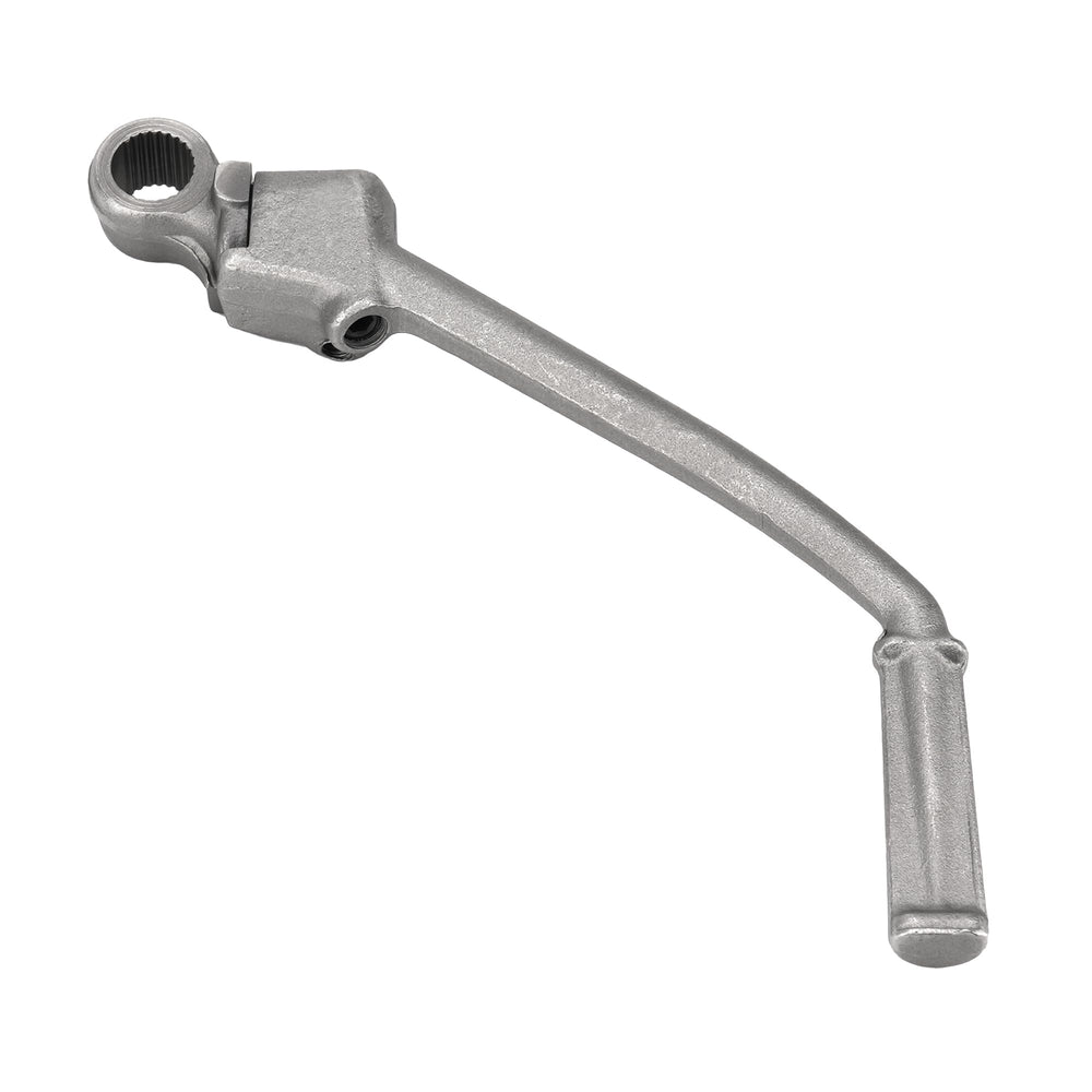 JetUplusllc kickstart lever mounted on Kawasaki KX85 for smooth operation.