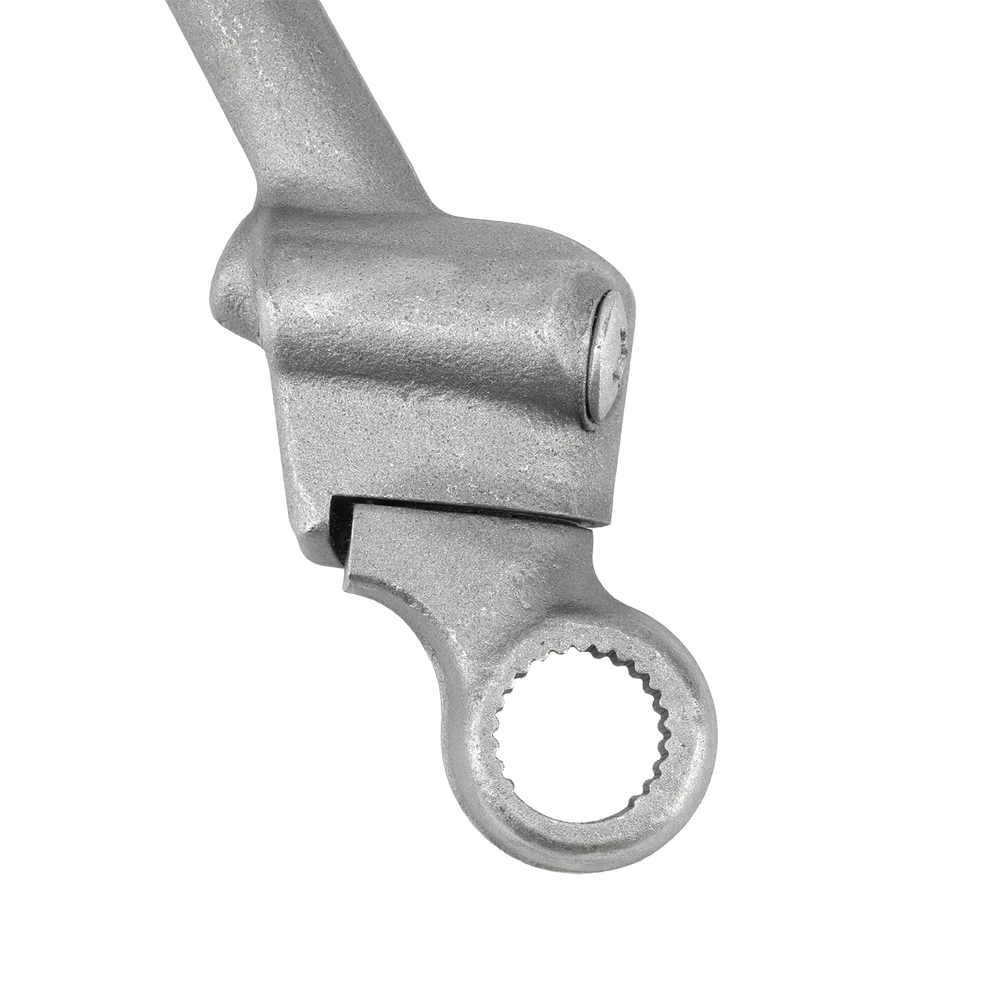 JetUplusllc kickstart lever on Kawasaki KX100FHF 2017 enables rapid starts.