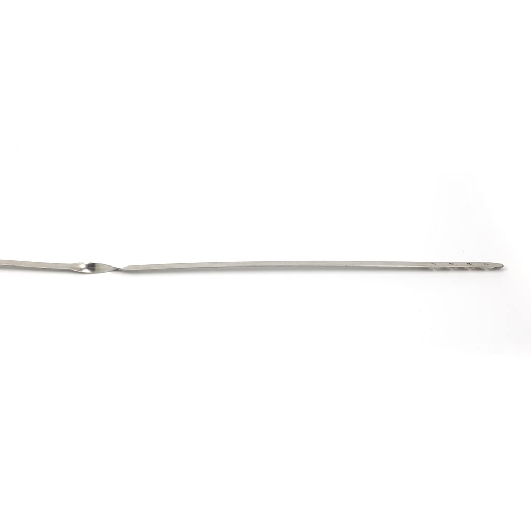 Jetuplusllc metal-surface finish dipstick for durable, long-lasting oil checks.