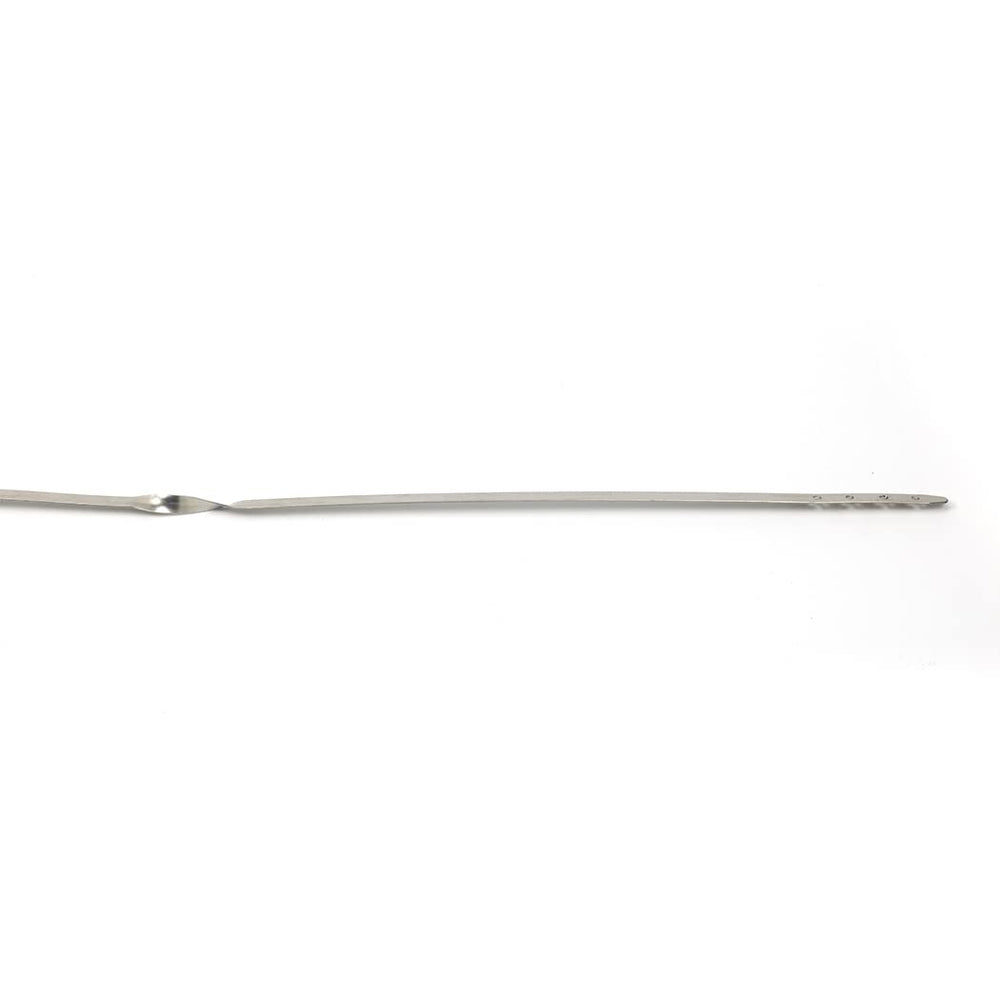 Jetuplusllc metal-surface finish dipstick for durable, long-lasting oil checks.