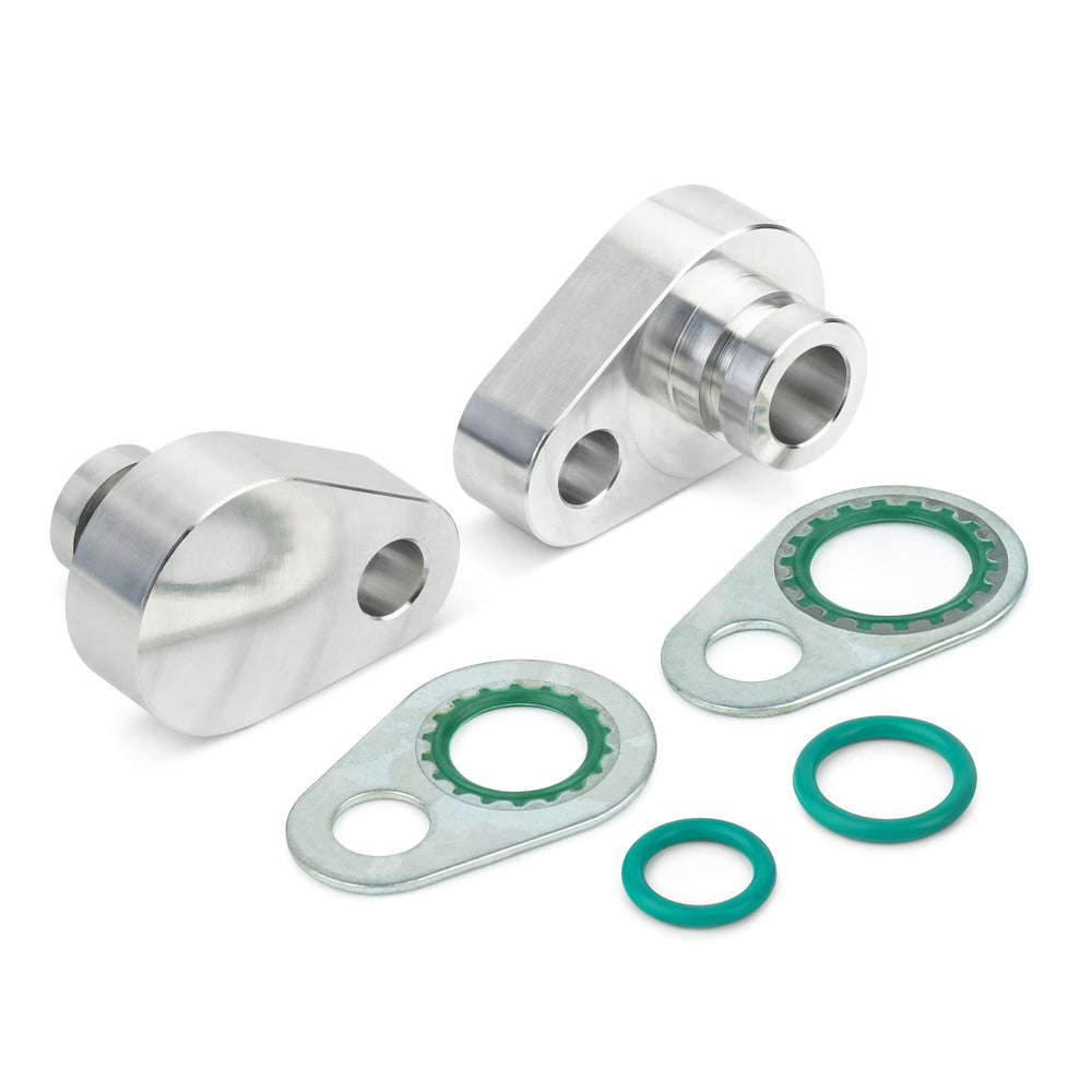 Jetuplusllc rear AC block-off kit for Lincoln Navigator ready for installation and secure rear-line seal