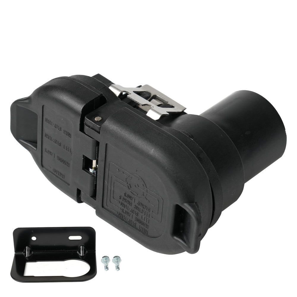 Jetuplusllc rear bumper trailer connector for quick hookup and reliable braking compatibility.