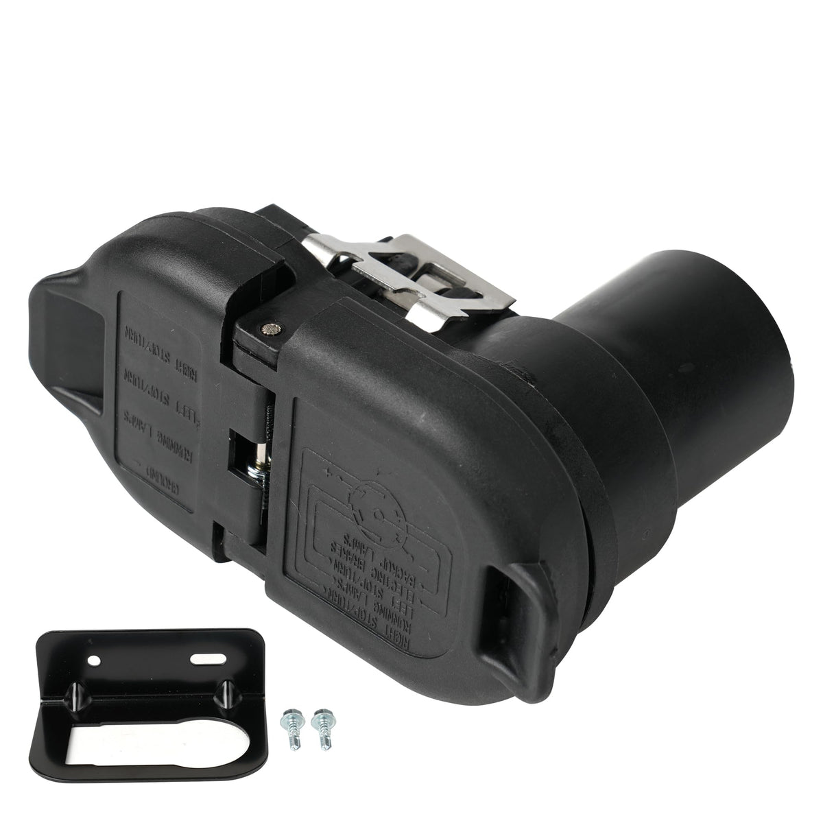 Jetuplusllc rear bumper trailer connector for quick hookup and reliable braking compatibility.