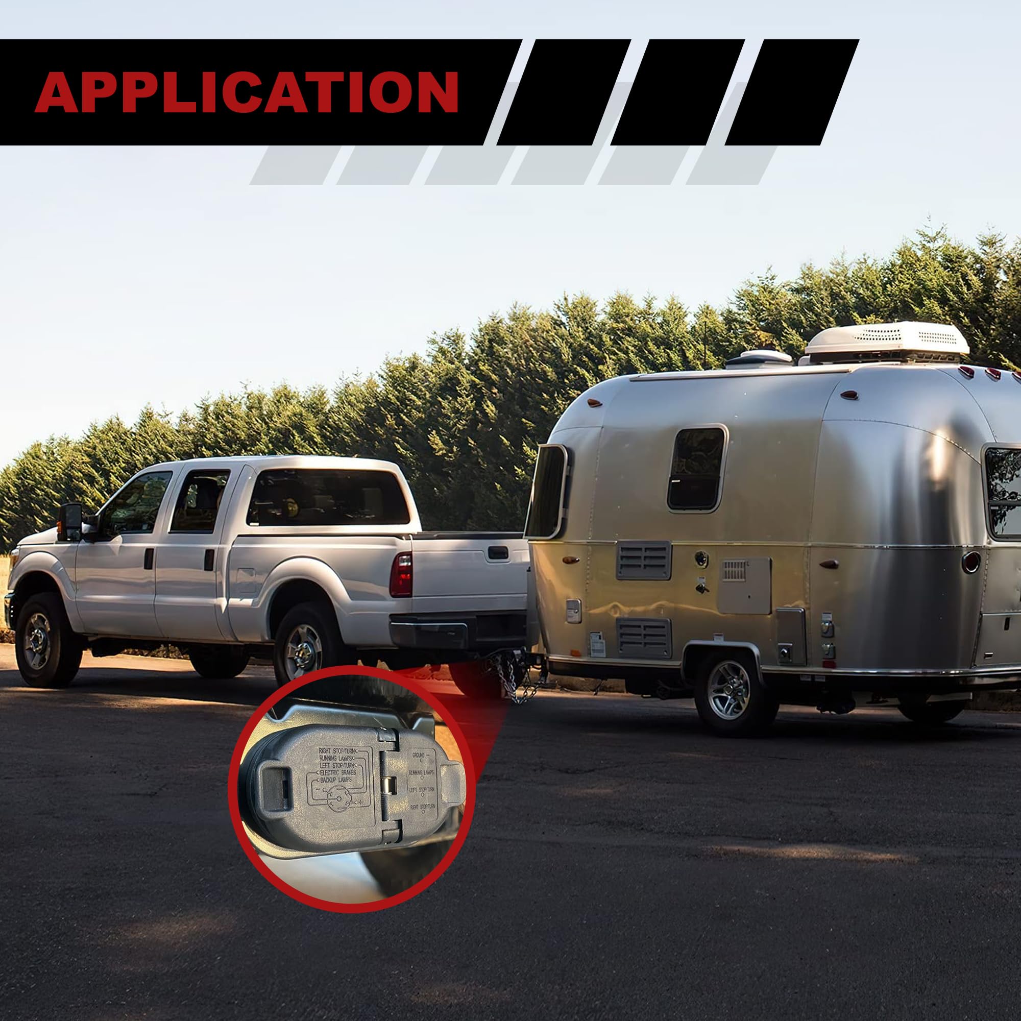 Jetuplusllc-trailer-wiring-kit makes installation quick, reducing clutter behind the bumper.