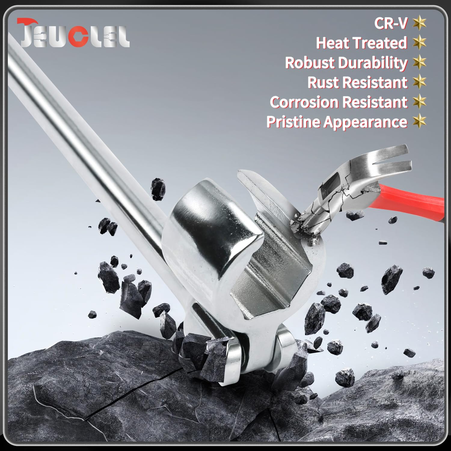 Durable chrome vanadium steel JEUCLEL tool after long-term use