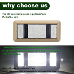 JEUNODIY map dome light cover enhances reading and map lighting brightness