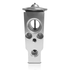Jewkot valve body close-up highlights durable metal construction for car A/C.