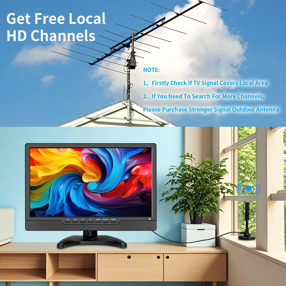 Jexiop remote control for easy operation from couch.