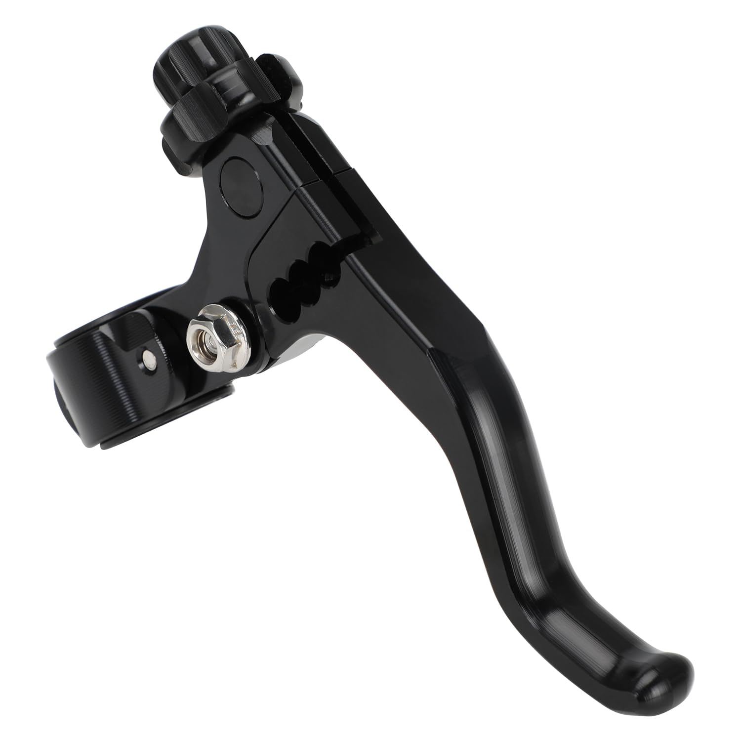 Anodized glossy finish on JFG RACING lever resists wear and corrosion
