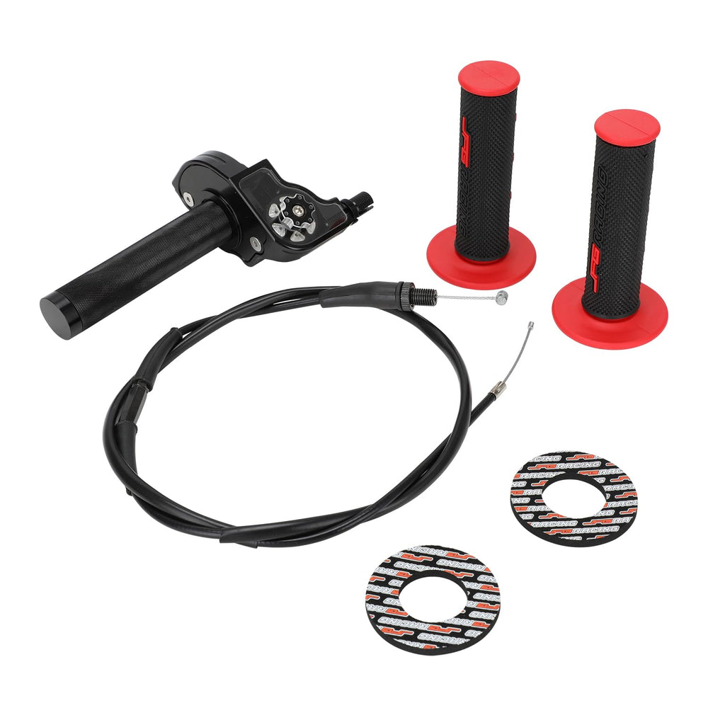 JFG RACING color options display with multiple anodized finishes for customization.