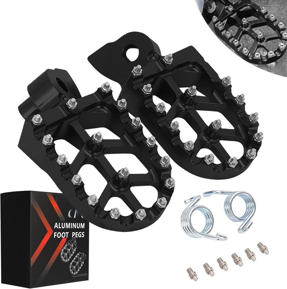JFG RACING dirt bike foot pegs fitment for YZ models offering reliable grip