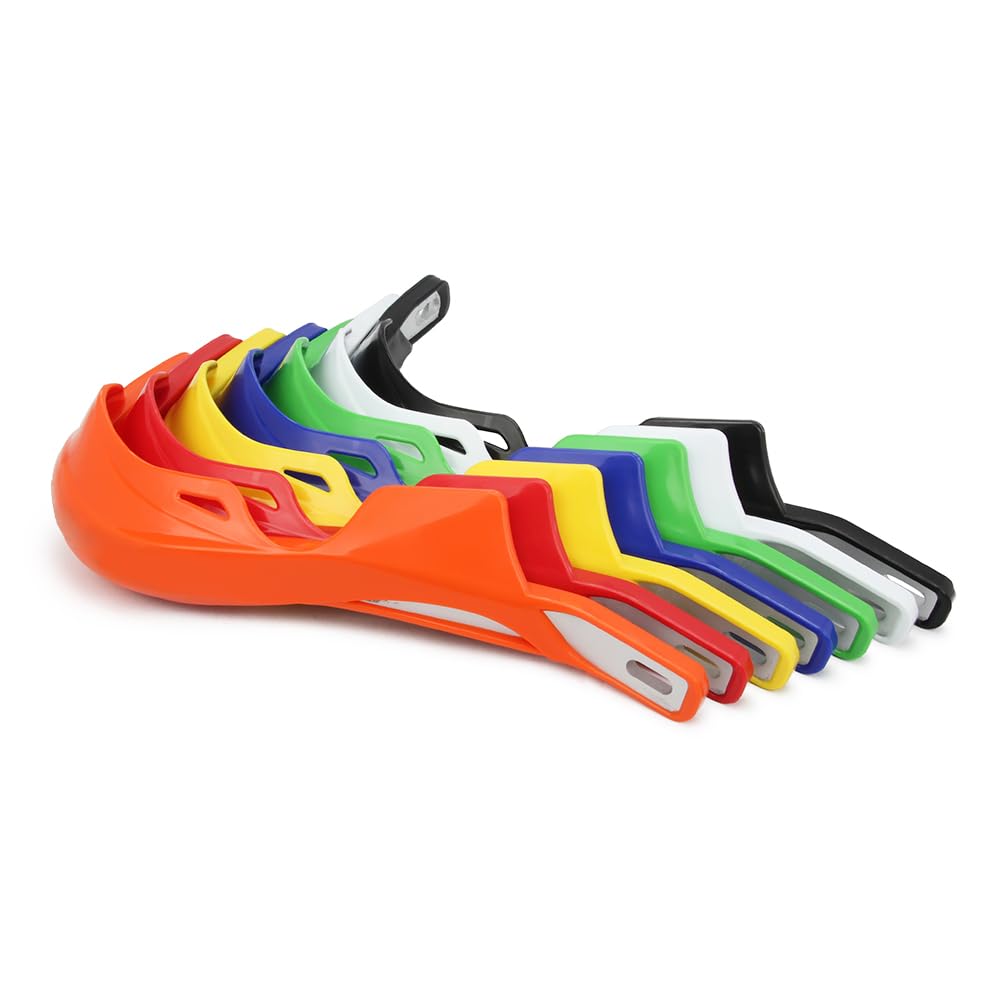 JFG RACING handguards designed for added wind and brush shield during rides