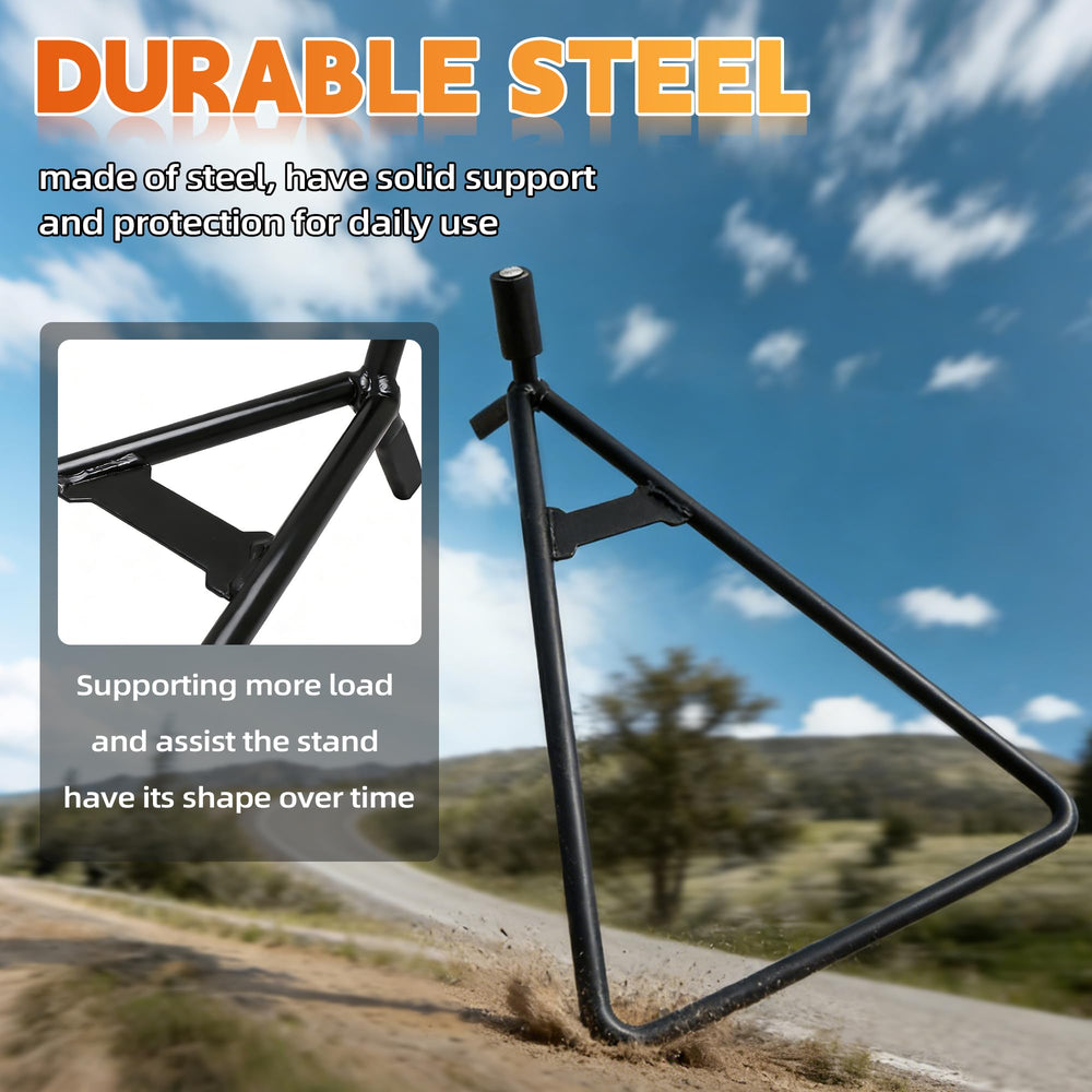 JFG RACING powder coated steel resists corrosion in tough riding environments