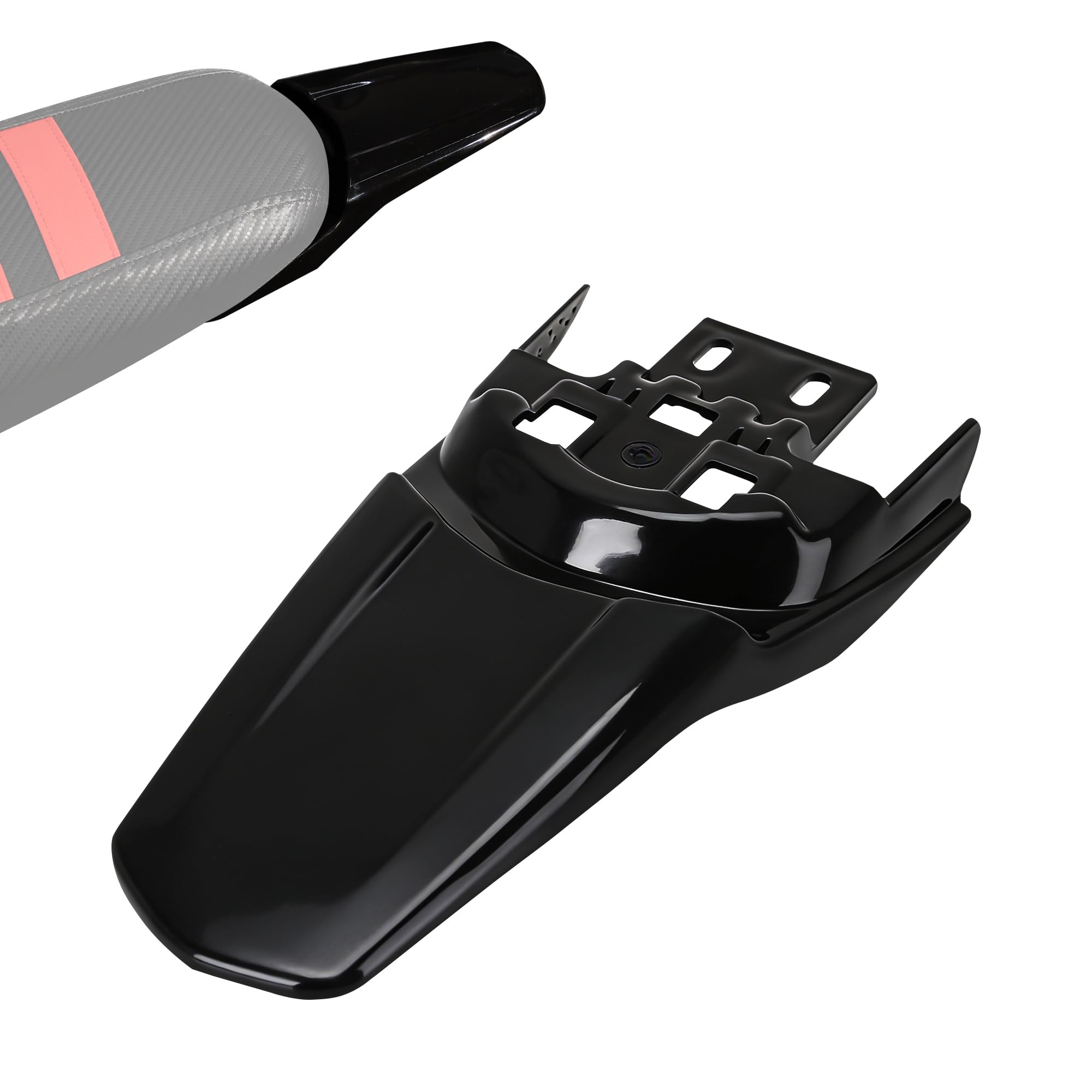 JFG RACING rear fender for Surron Light Bee X keeps mud at bay with durable protection.