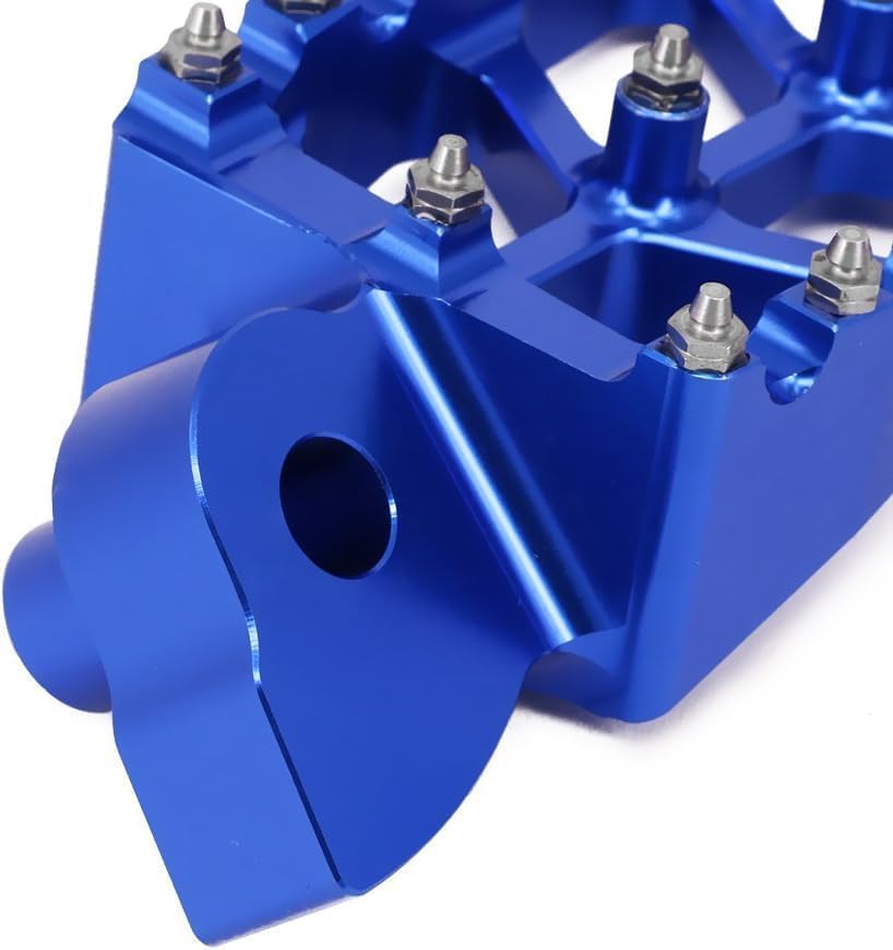 JFG RACING replaceable hardened steel teeth extend peg life and grip