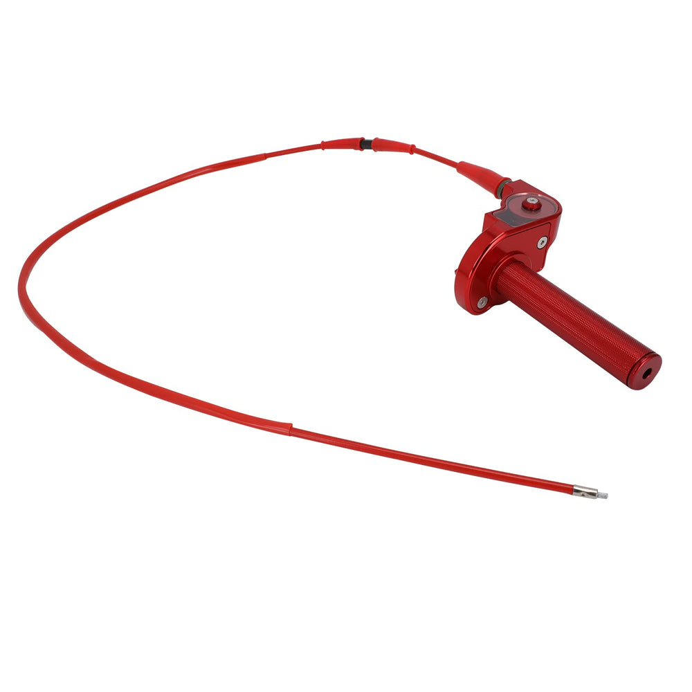 JFG RACING rubber grip closeup provides comfortable, non-slip handling.