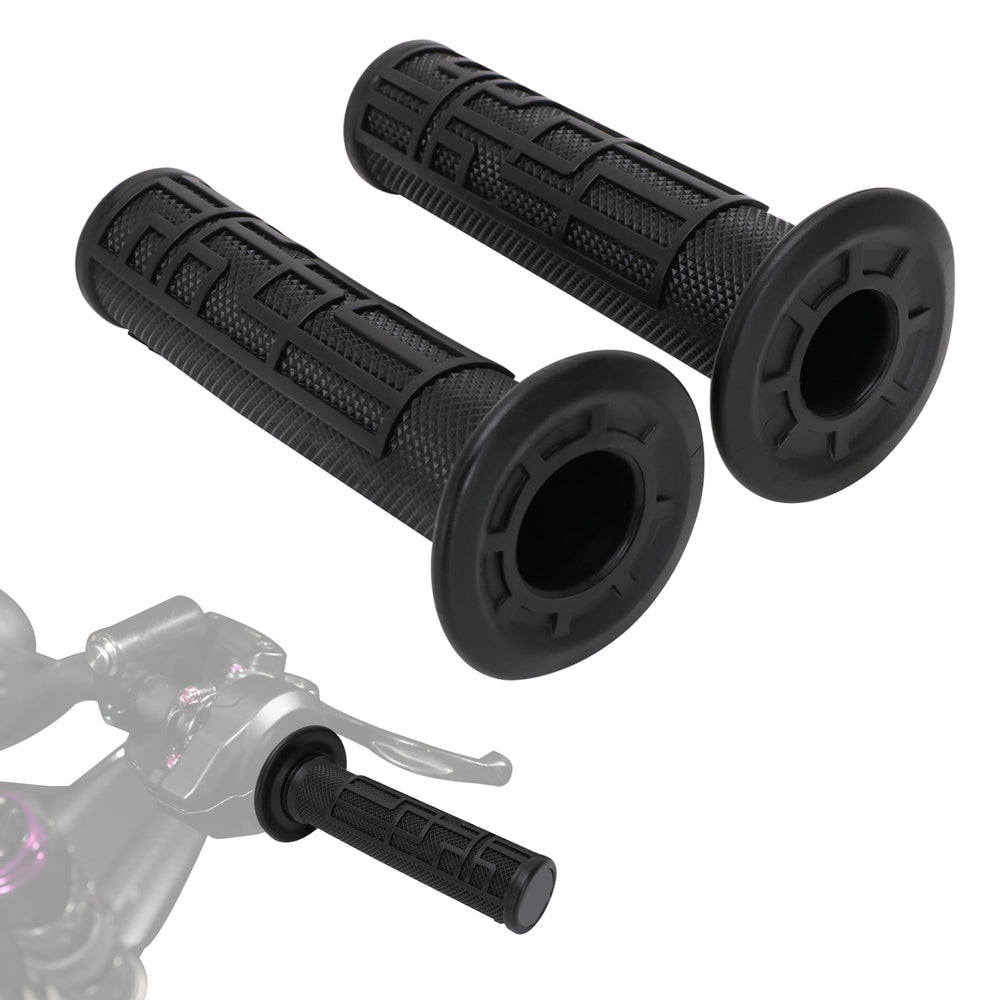JFG RACING Surron throttle grip close-up highlighting non-slip surface for secure control.