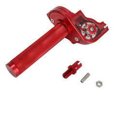 JFG RACING throttle cable detail shows precise routing for smooth acceleration