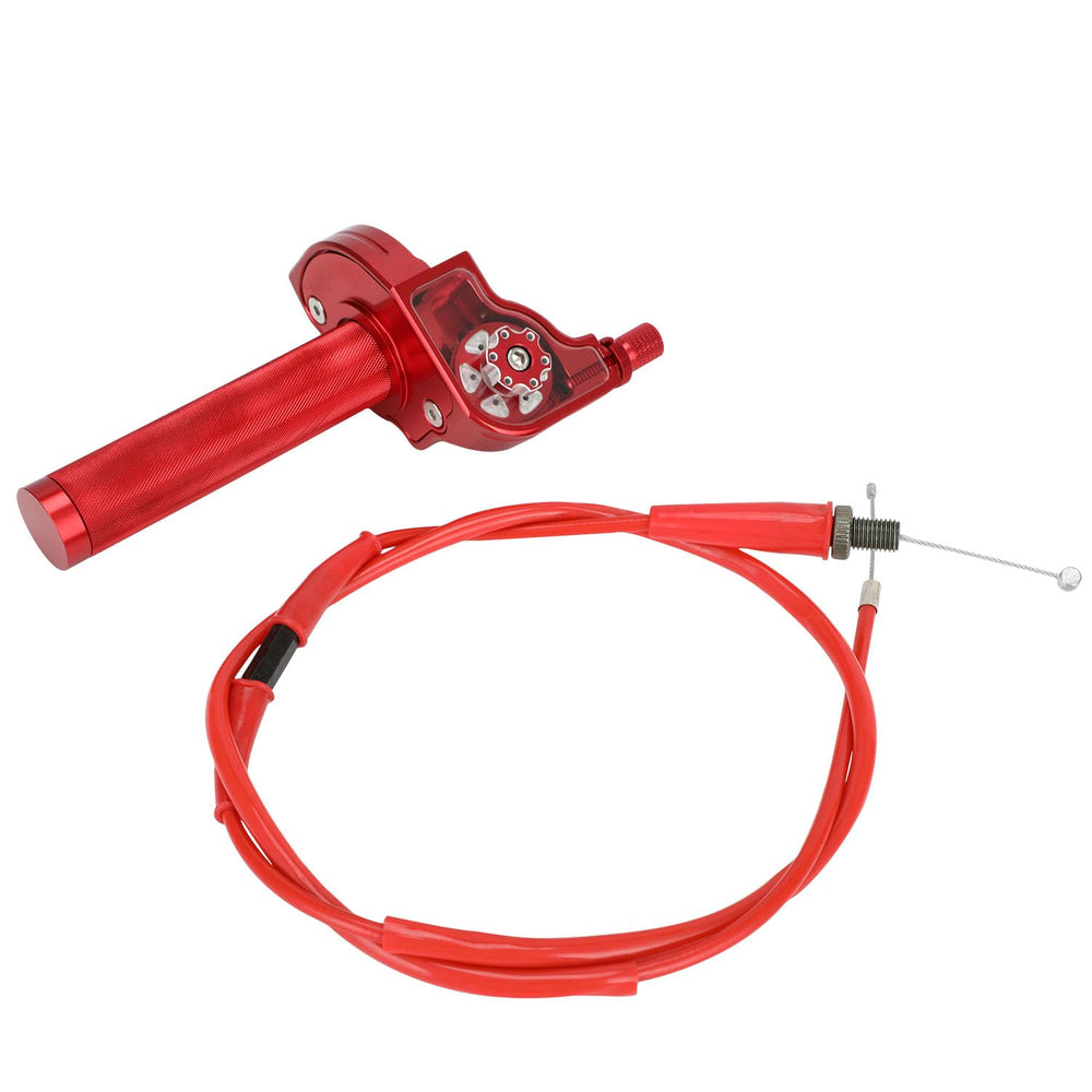JFG RACING transparent top view reveals cable visibility and quick adjustments