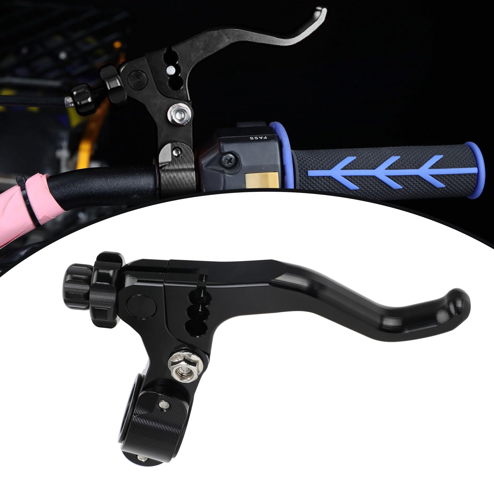 JFG RACING universal stunt clutch lever with CNC short 22mm handlebar compatibility