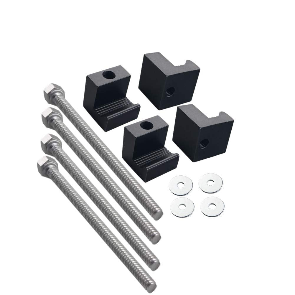 JGR heavy-duty aluminum tie down system ready for tough environments