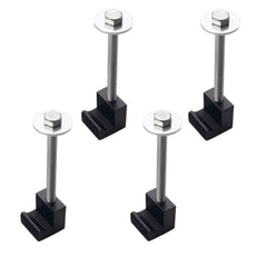 JGR pickup truck tool box tie downs J-hook crossover installed for secure transport