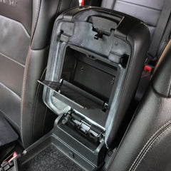 JHD-TOGO console with damping design for smooth opening.