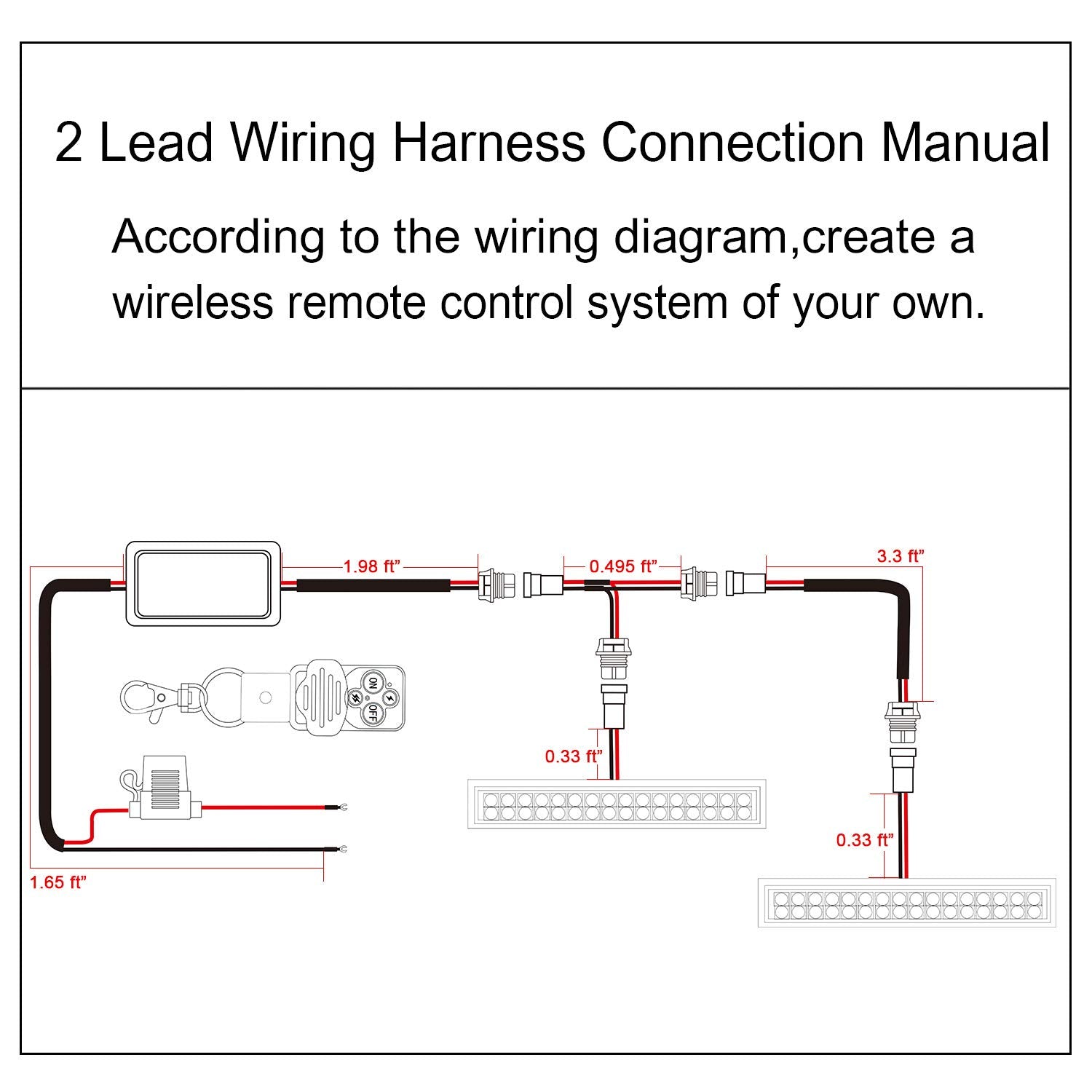JHE wire harness connection close-up on durable adapters