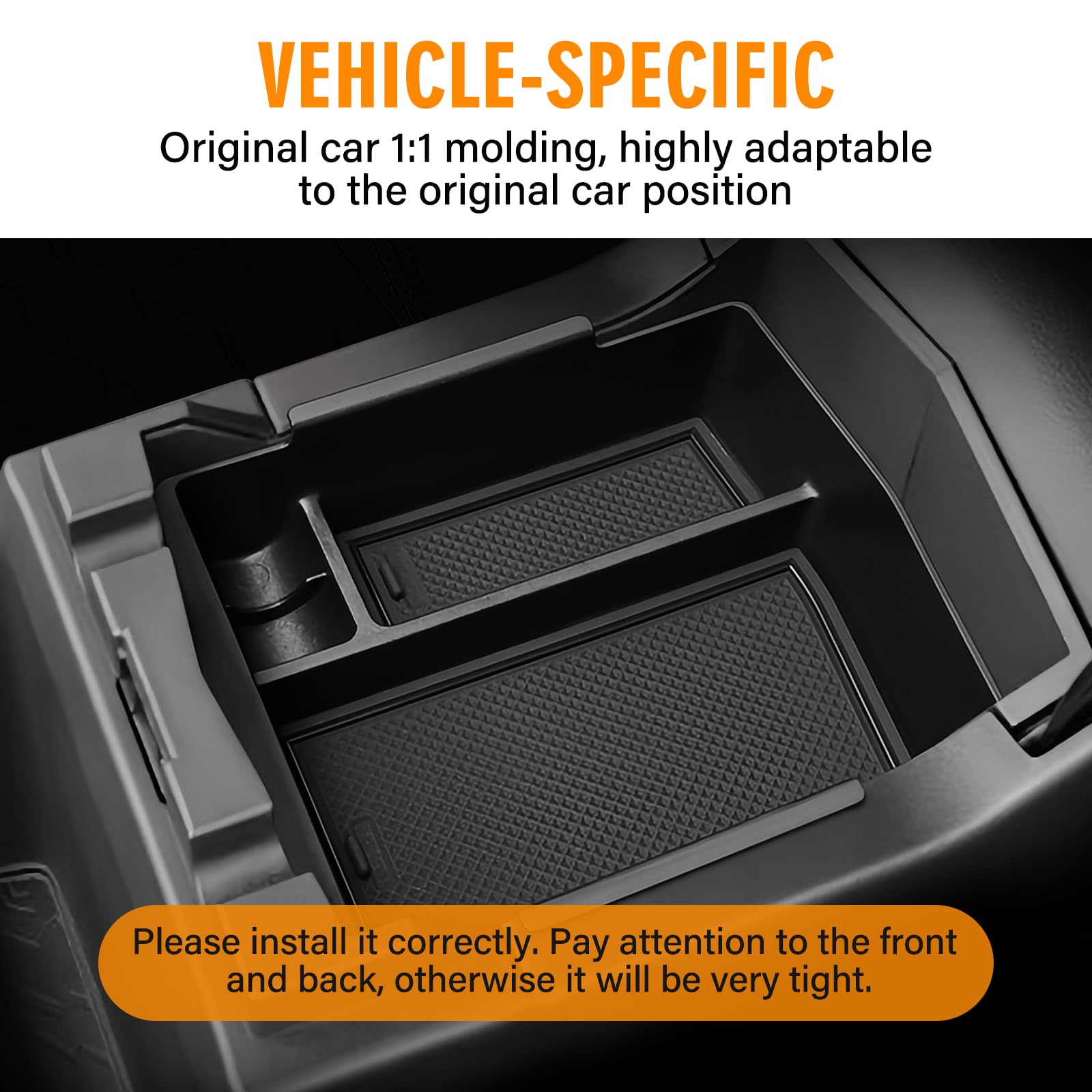 JHGFVC ABS-durable material provides scratch resistance for Forester interior.