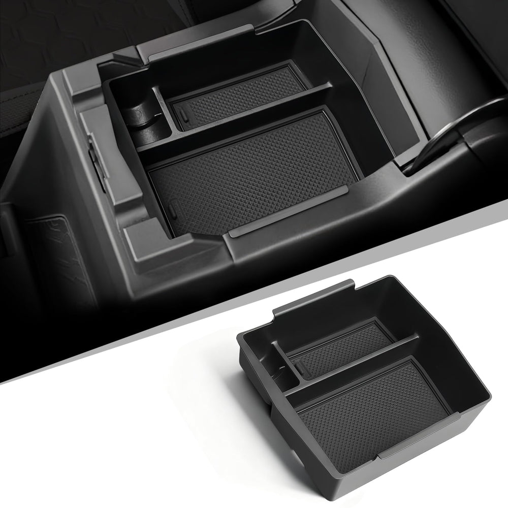 JHGFVC center-console organizer for Forester compact tray keeps essentials neatly stored.