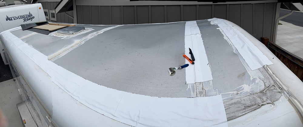 JIADING RV roof sealing roller ready for smooth, durable sealing on PVC/TPO.