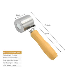 JIADING seam roller with stainless steel body resists rust and lasts longer.