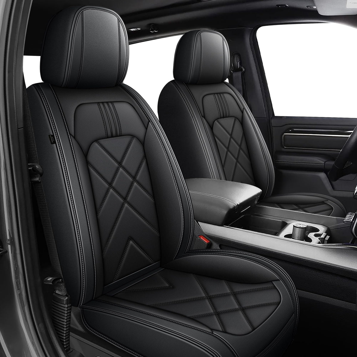 JIAMAOXIN front-seat covers for Dodge Ram protect upholstery and simplify cleaning