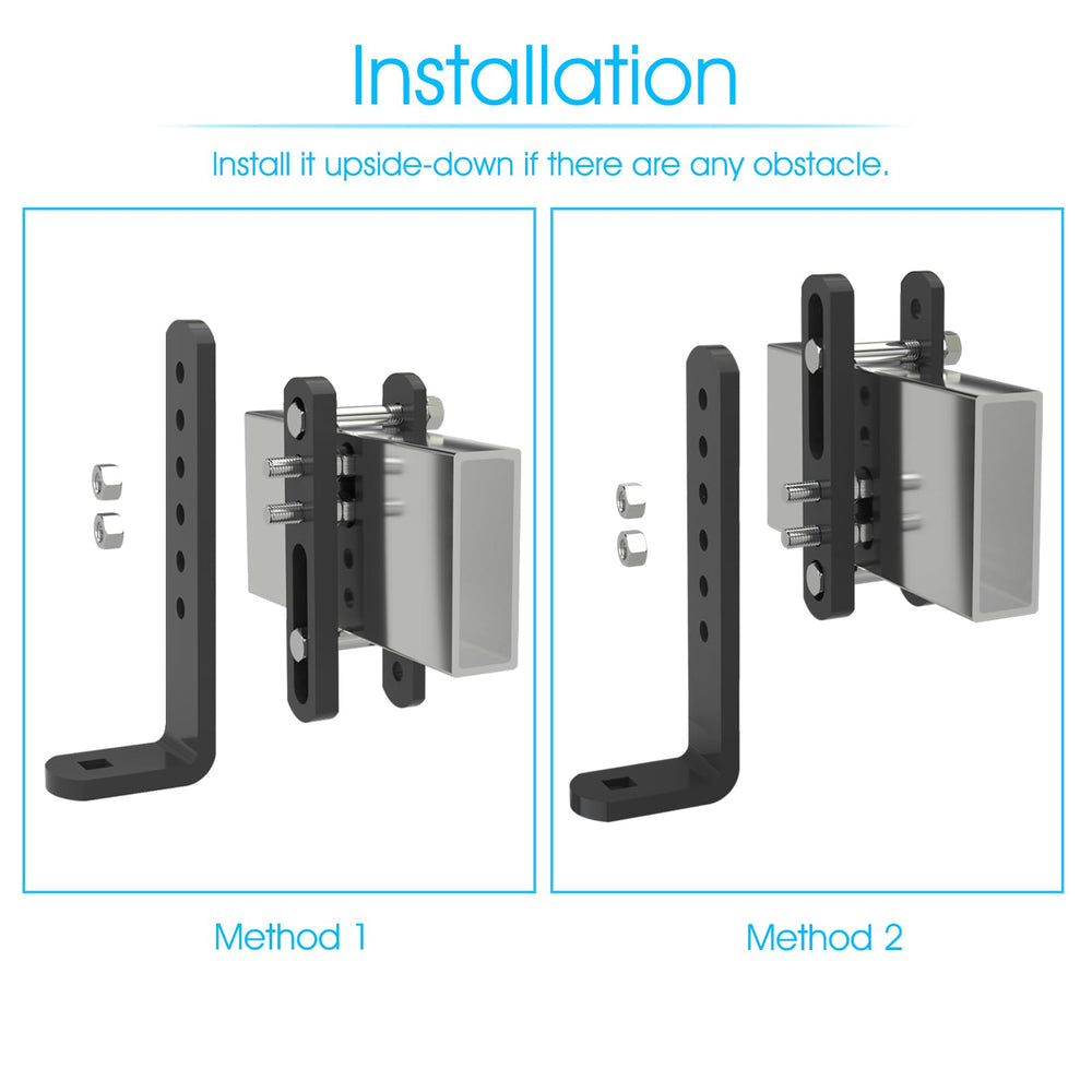 JIANBENKJ Equalizer hitch mounting point supports weight distribution bars