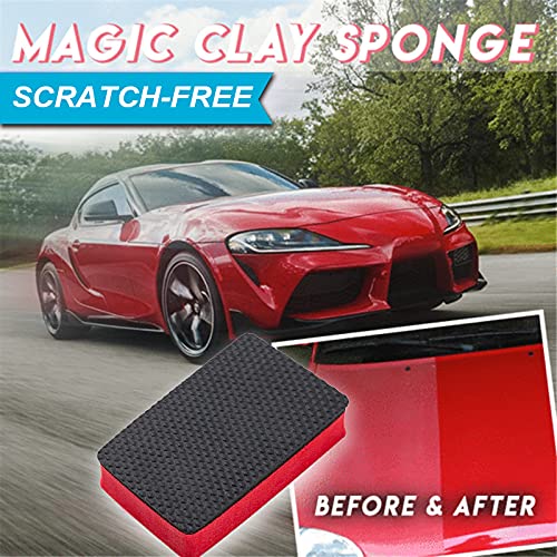 JIANFA Clay Sponge detailing car body for silky smooth finish