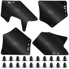 jiankun fender liner front-left for tundra shields wheels from mud