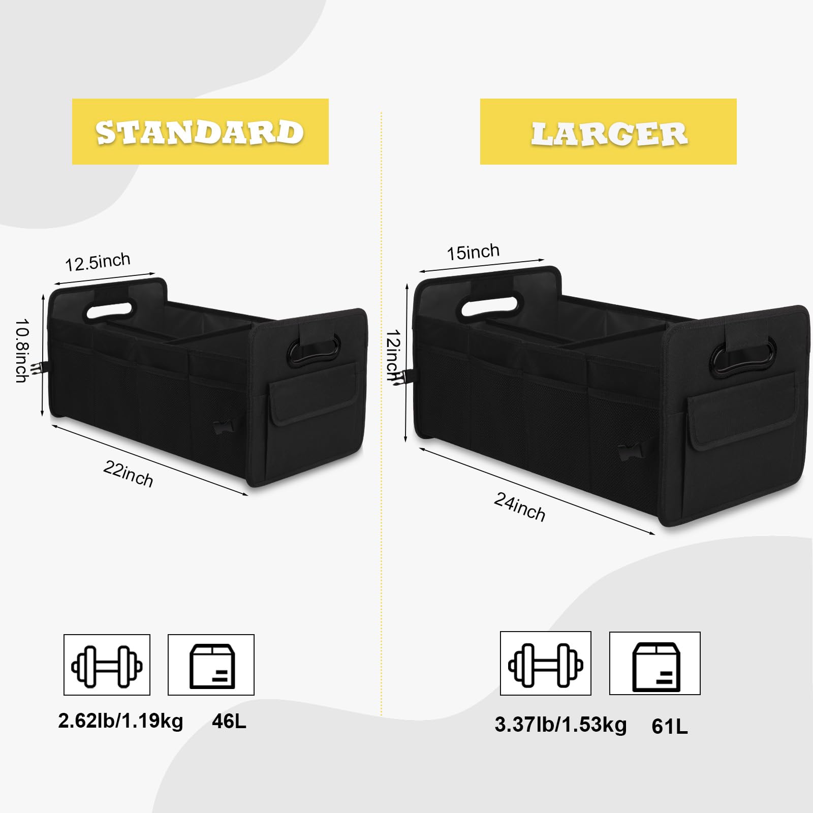 JiatuA large-capacity compartment stores groceries and tools.