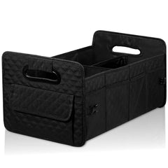 JiatuA car trunk organizer full view demonstrates ample SUV trunk storage.