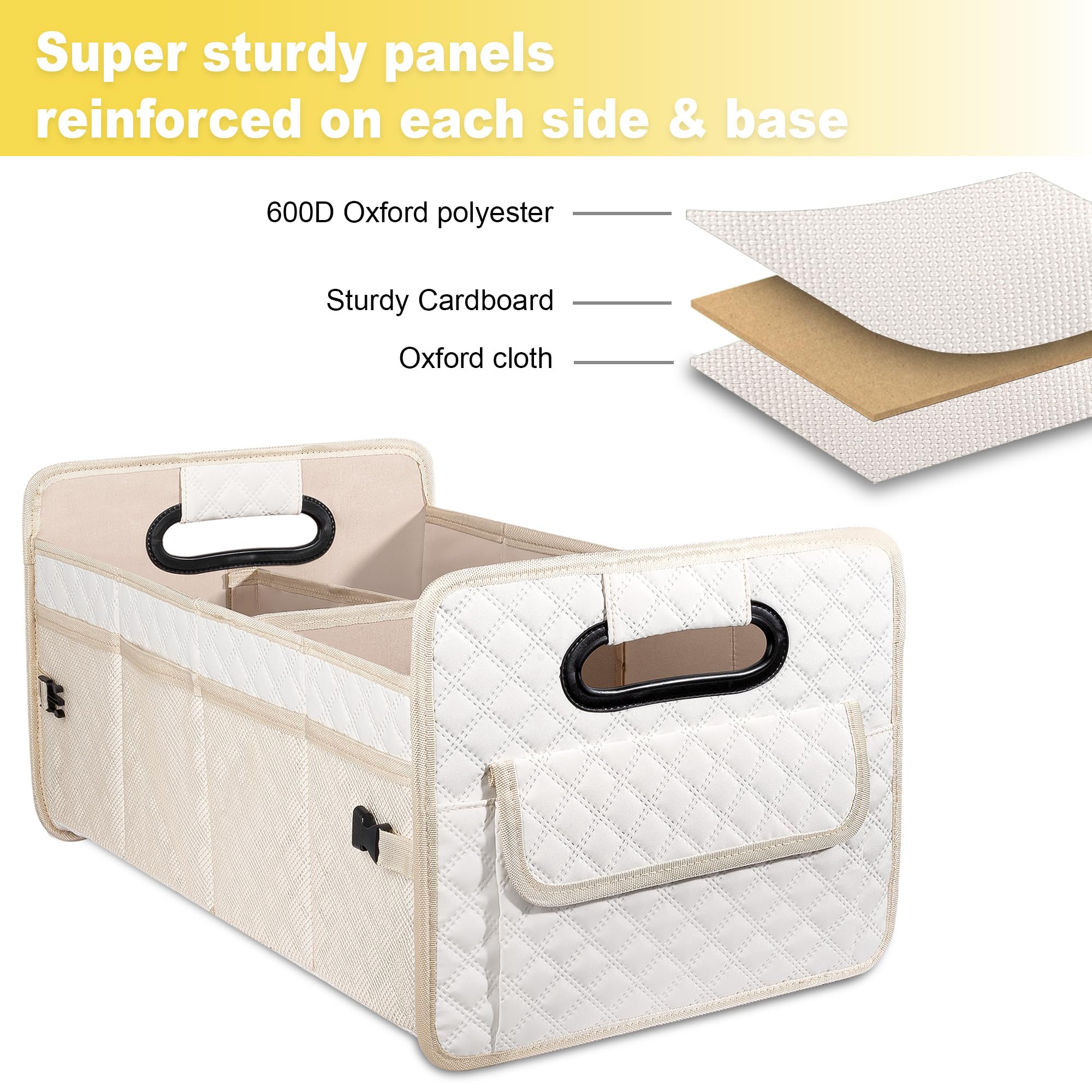 JiatuA trunk organizer made of waterproof material protects contents from spills