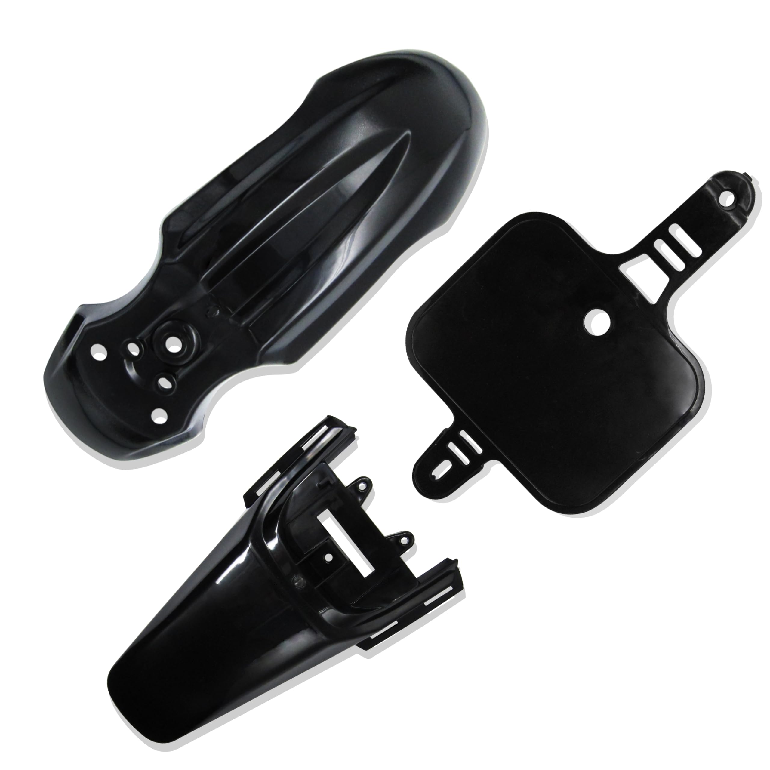 JIAXIMAN CRF50 bolt kit for quick on-bike installation in black