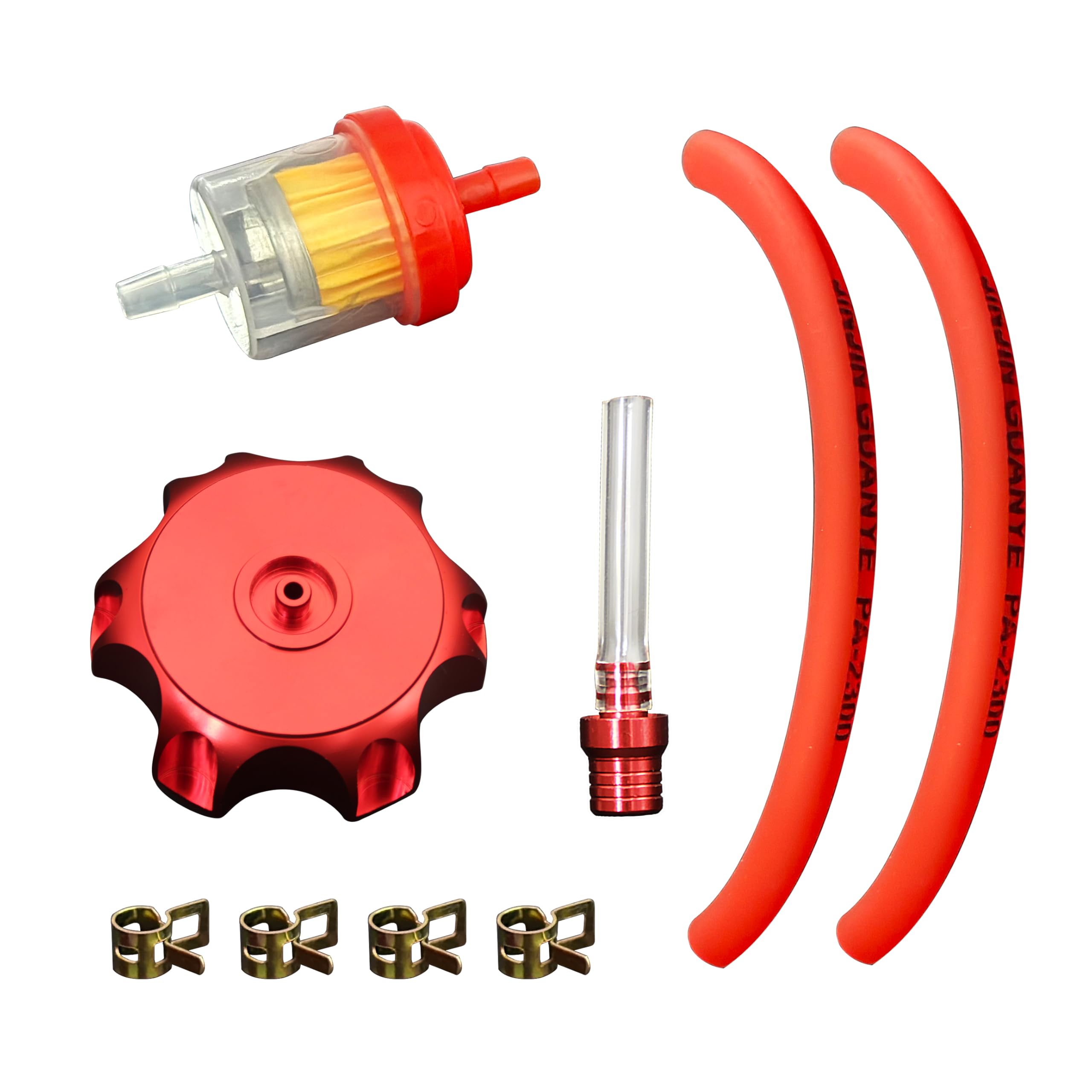 JIAXIMAN SSR125-compatible tank fits 50cc–125cc dirt bikes.