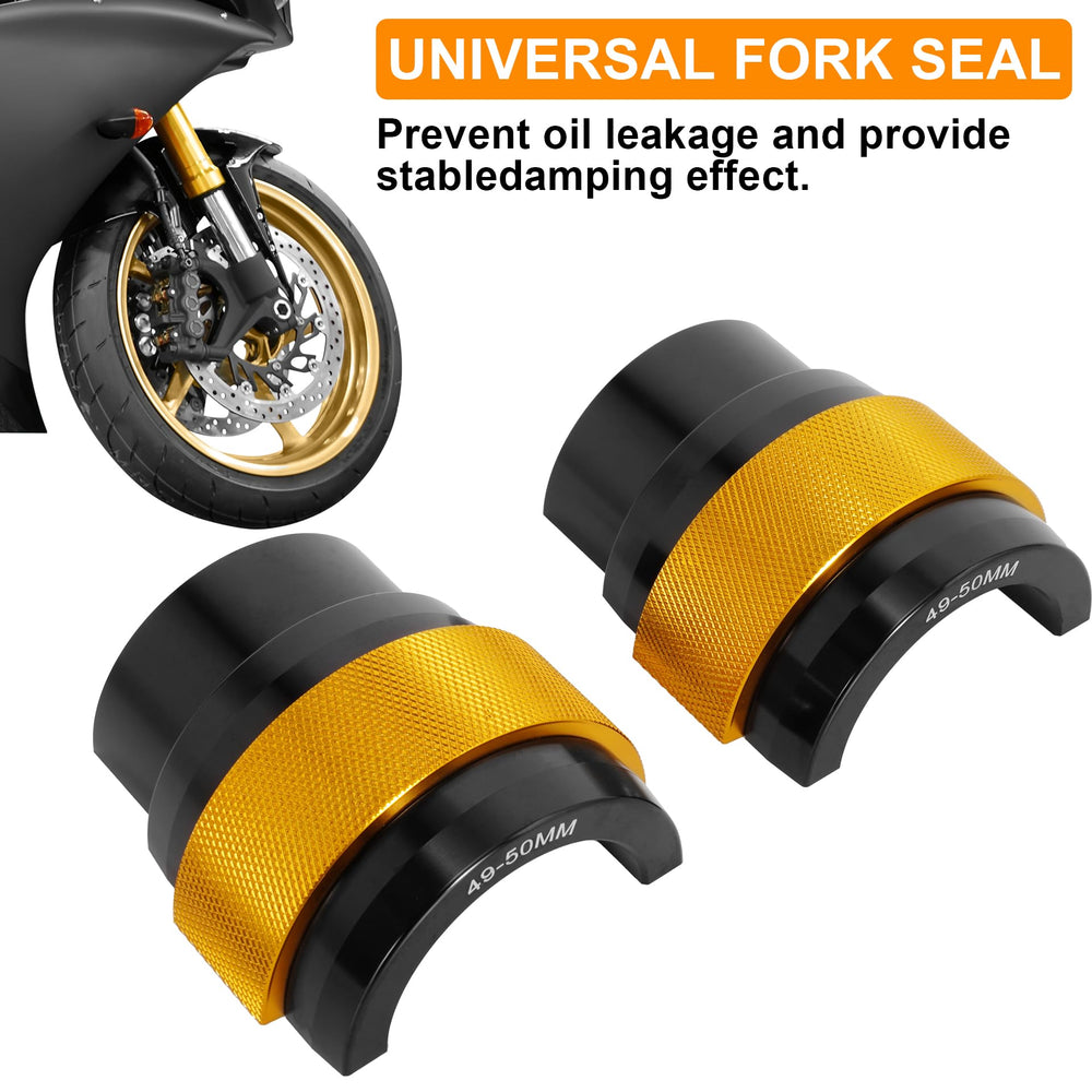 JIAYAN 49-50mm fork seal tool, versatile across off-road bikes and ATVs.