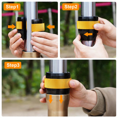 JIAYAN dirt bike and ATV fork seal tool, 49-50mm, simplifies seal seating.